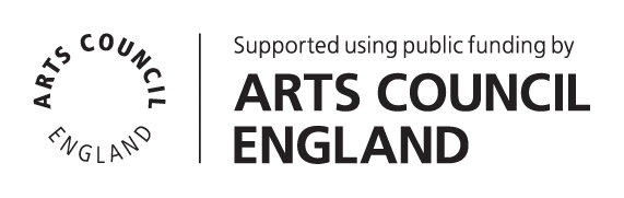 Supported using public funding by arts council england

